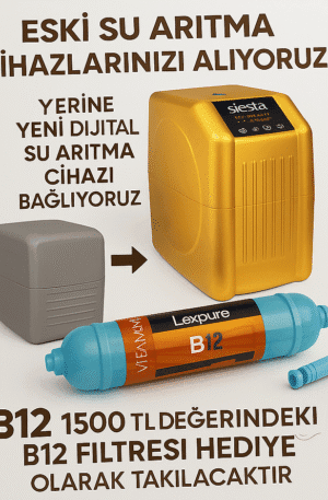 Aqua Luces Siesta Dijital pompalı Su Arıtma Cihazı